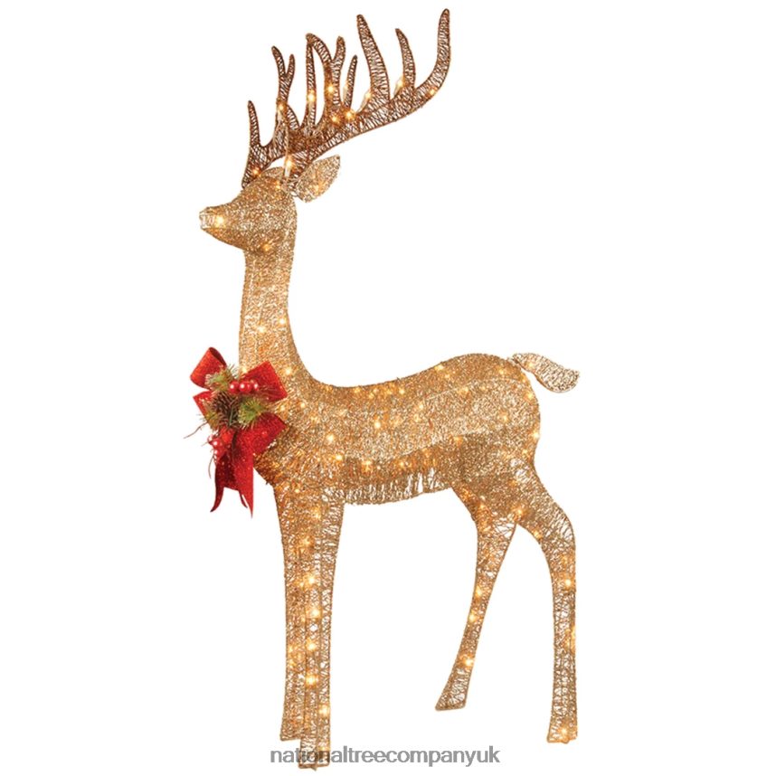decoration | National Tree Company 48 Pre-lit Standing Reindeer F2L4F606